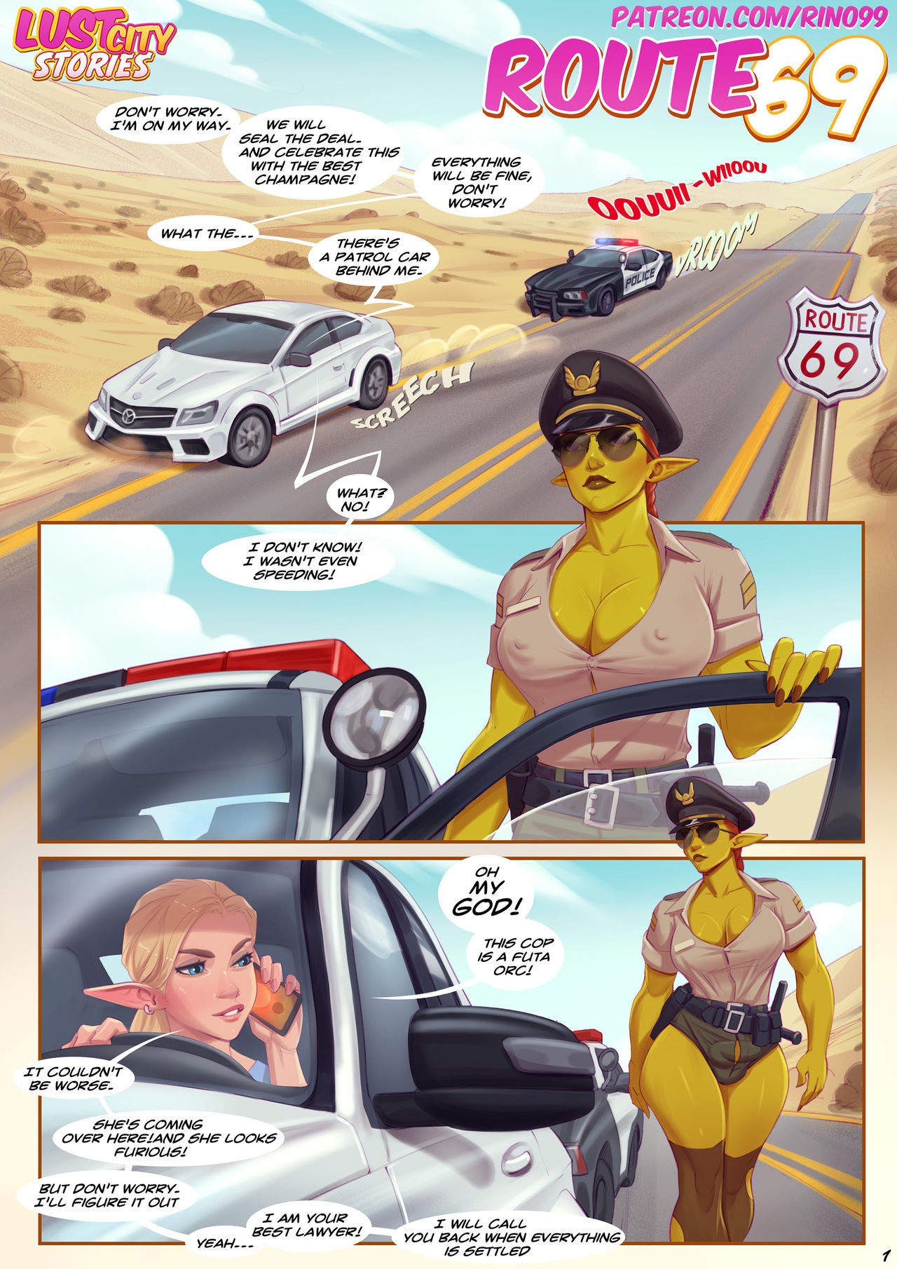 Route69 Full Futa Porn Comic english 01