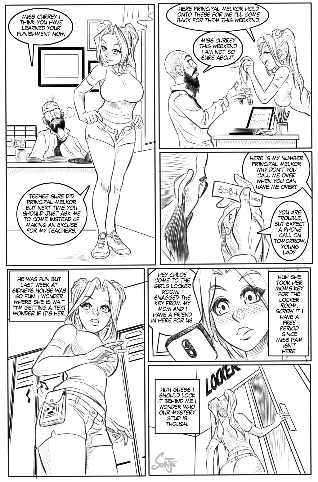 Sidney Part 2: Fast R&R High Porn Comic english 02