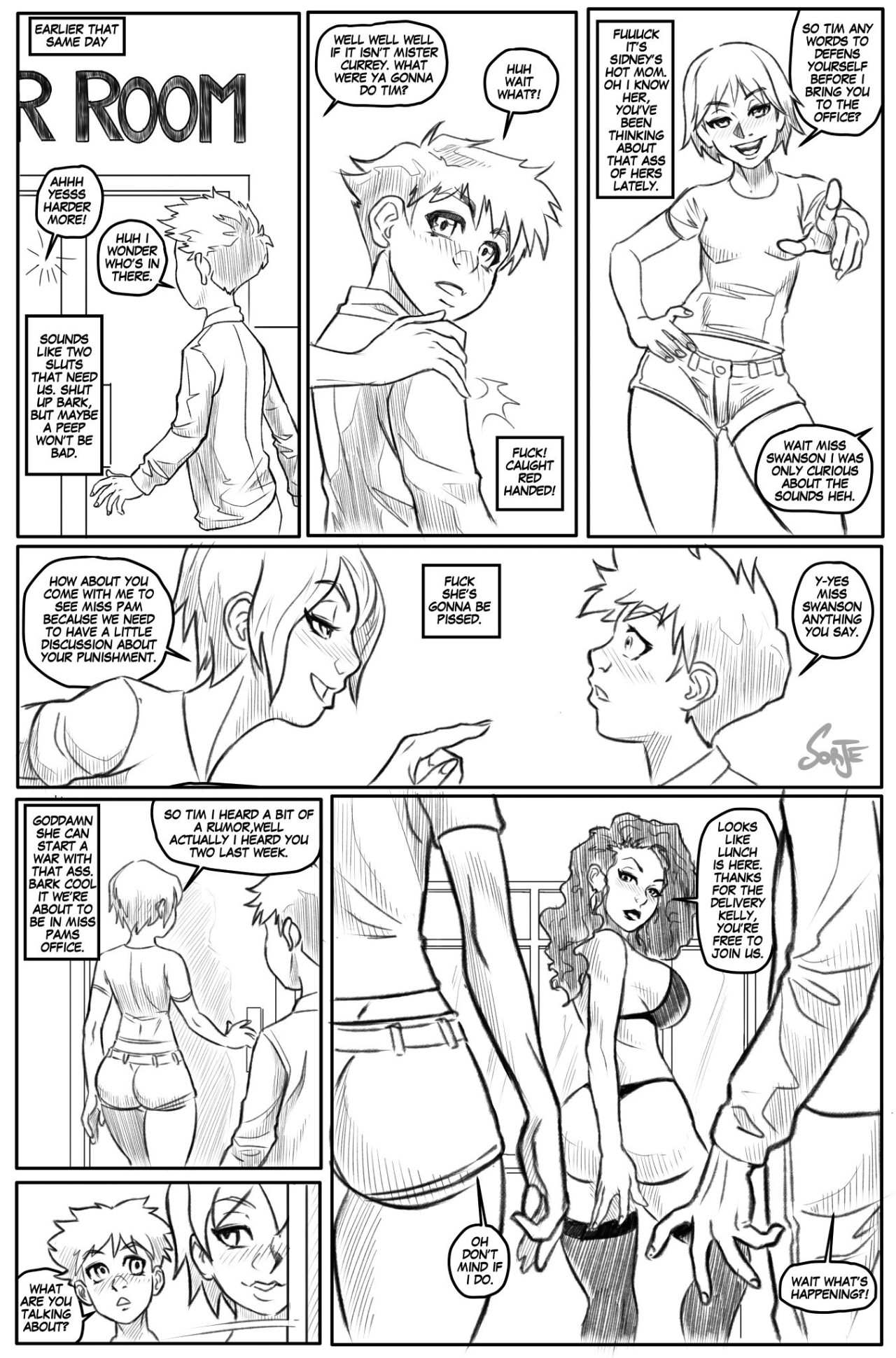 Sidney Part 2: Fast R&R High Porn Comic english 12