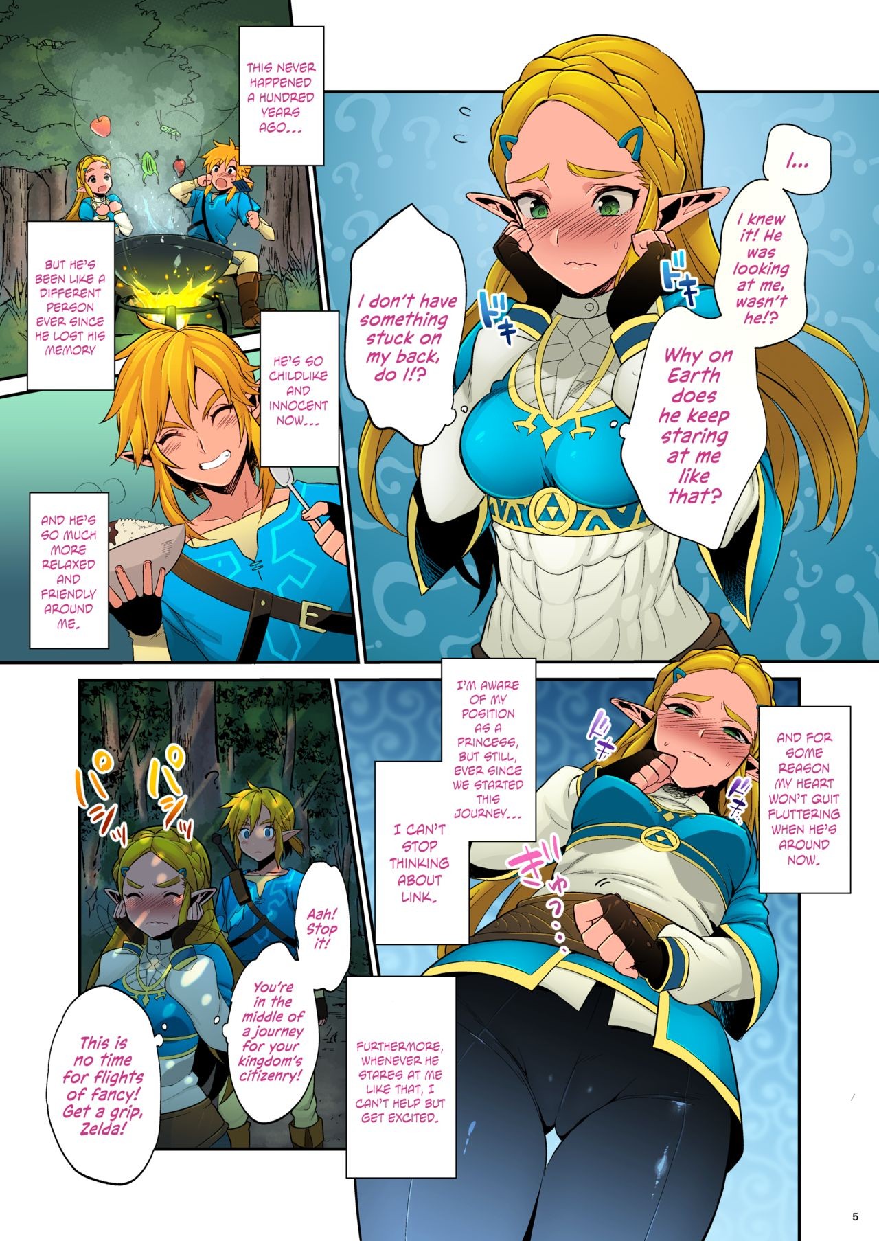 Taking Steps to Ensure Hyrule’s Prosperity! Porn Comic english 06