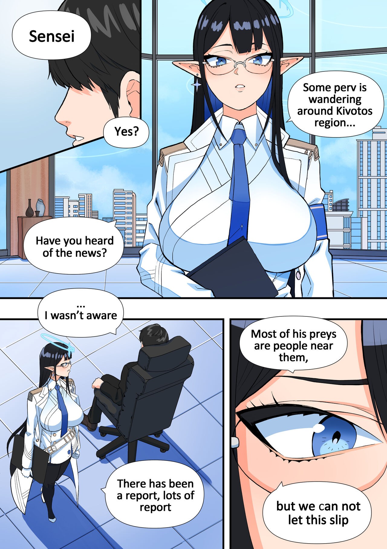 The Shade Of Sensei Porn Comic english 02