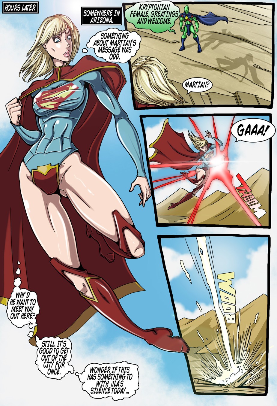 True Injustice: Supergirl Part 1 Porn Comic english 19