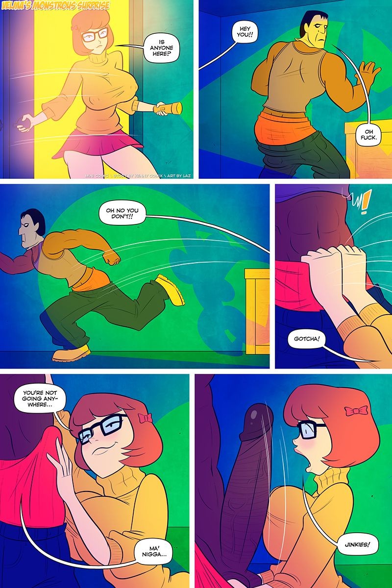 Velma’s Monstrous Surprise Porn Comic english 01