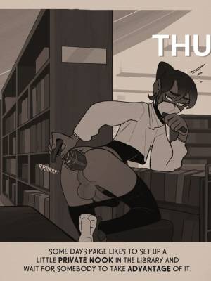 Week At The Library Porn Comic english 13
