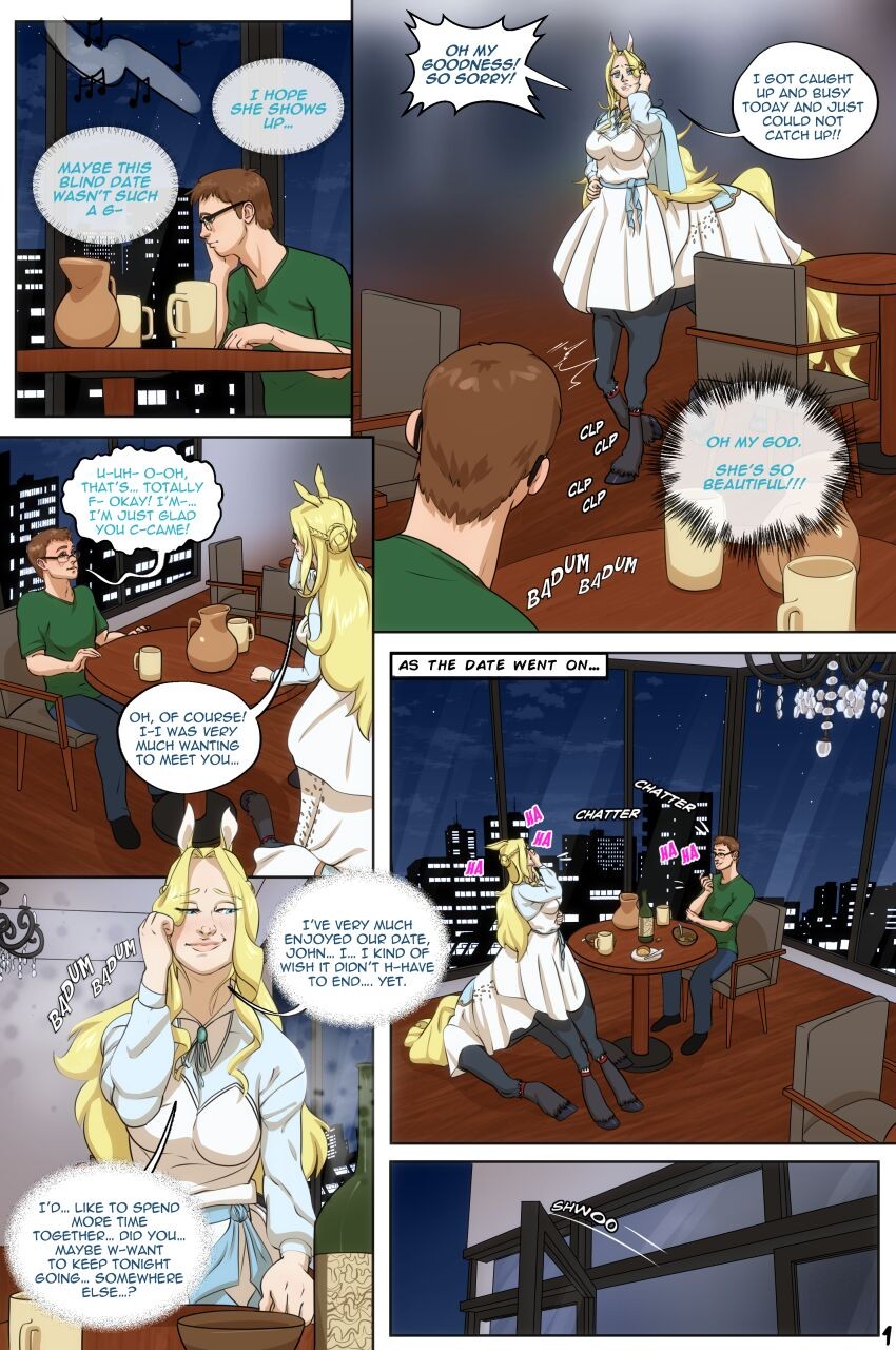 Blind Date With Destiny  Porn Comic english 01