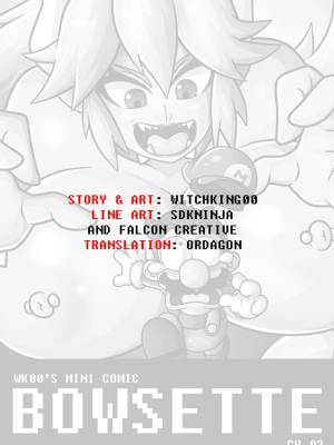 Bowsette By WitchKing00 Part 3 Porn Comic english 02