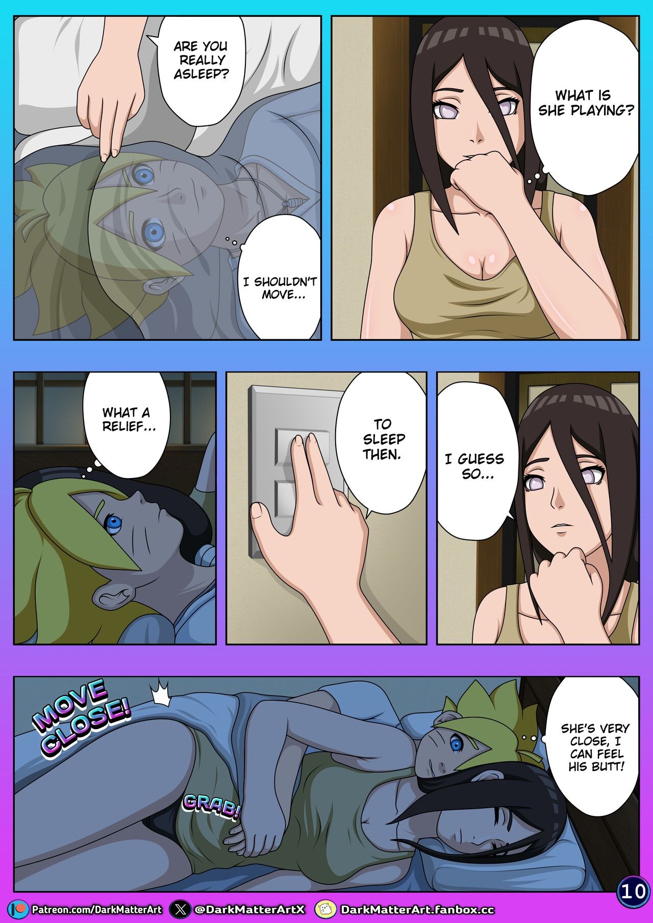Confusion In Bed Part 2: Hanabi’s Choice Porn Comic english 11