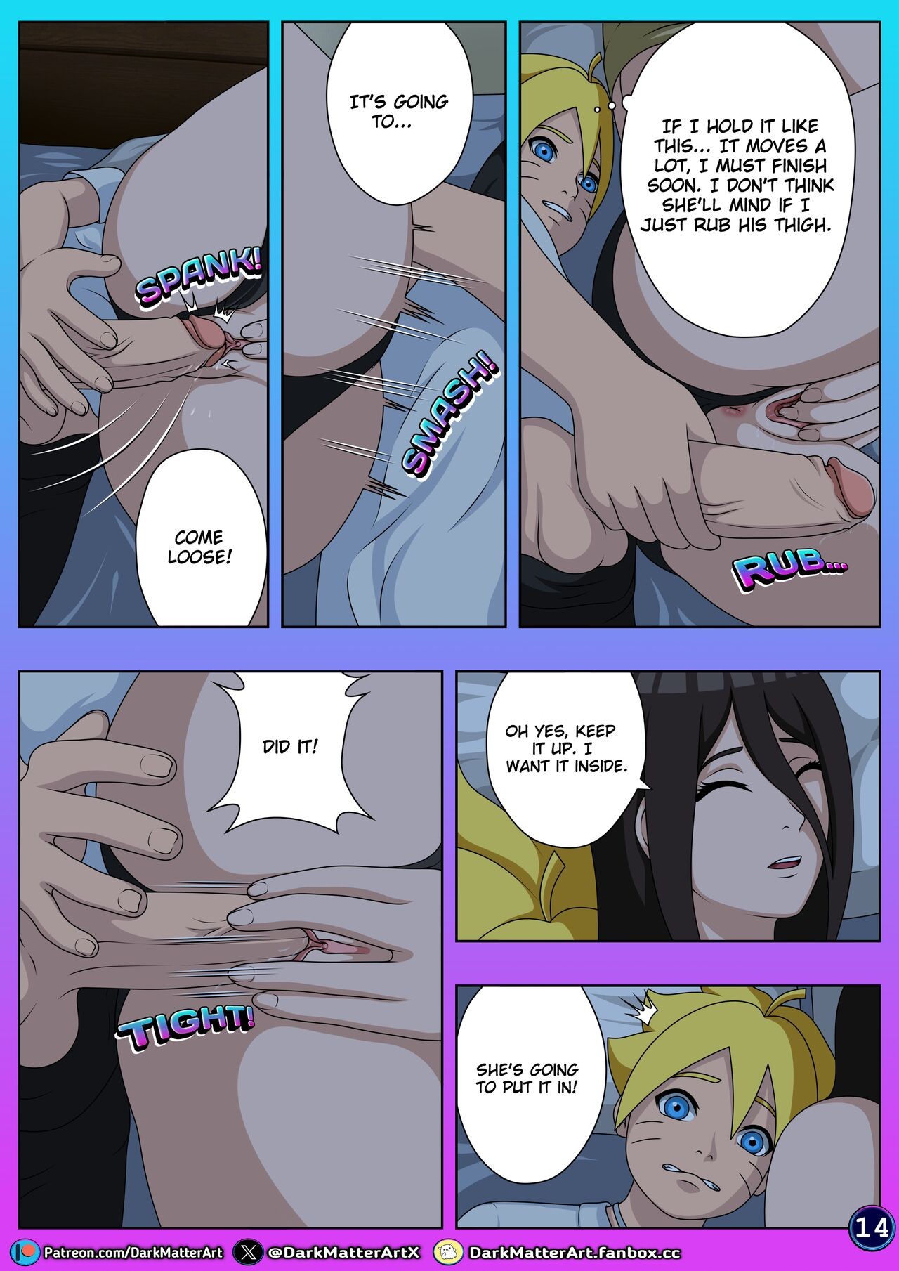 Confusion In Bed Part 2: Hanabi’s Choice Porn Comic english 15