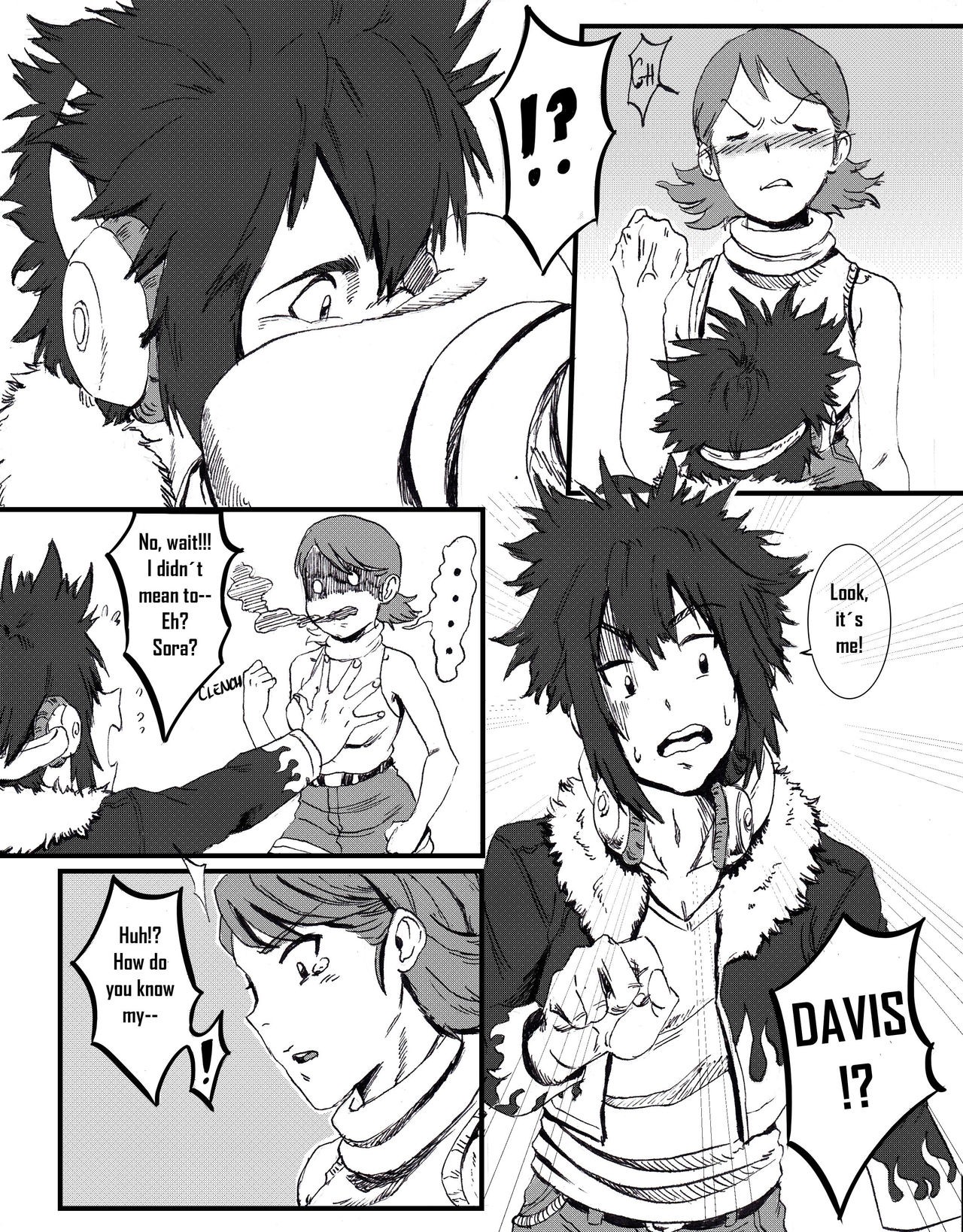 Davis Conquest Part 1: Lonely Sora Porn Comic english 05