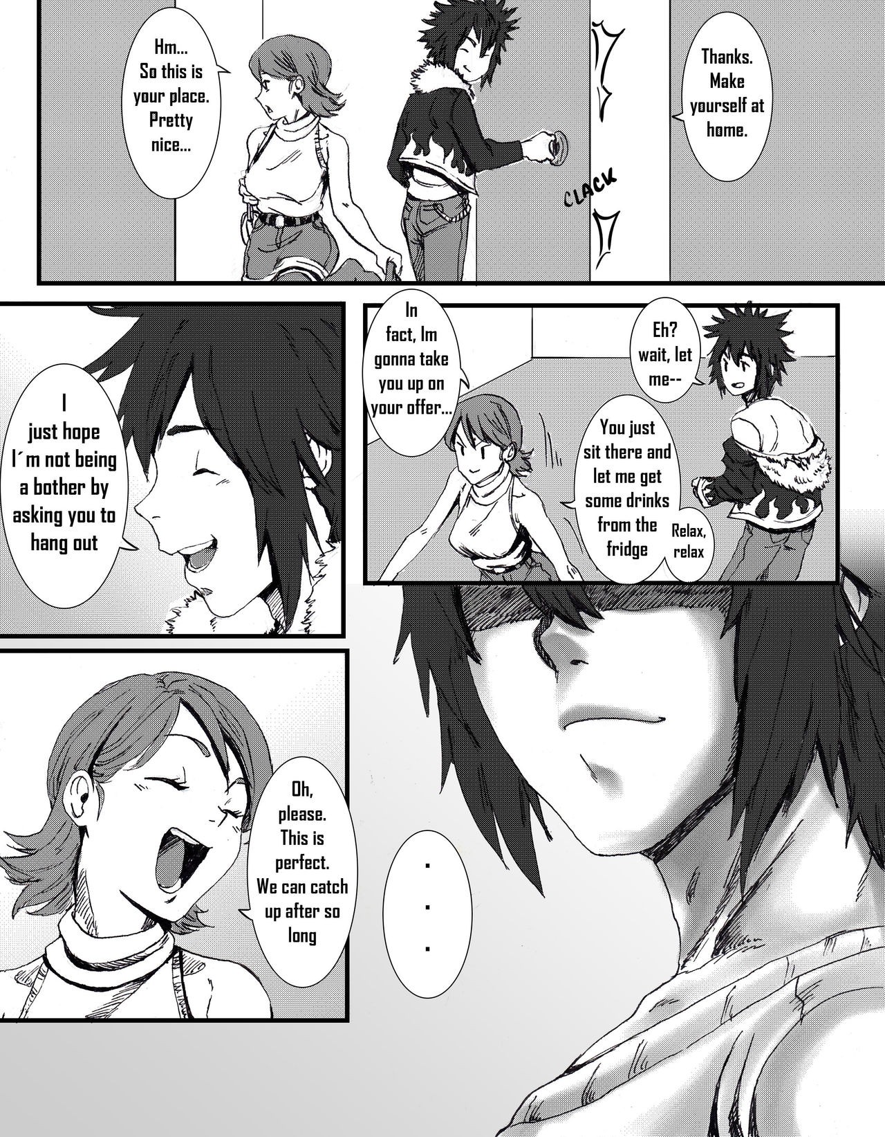 Davis Conquest Part 1: Lonely Sora Porn Comic english 08