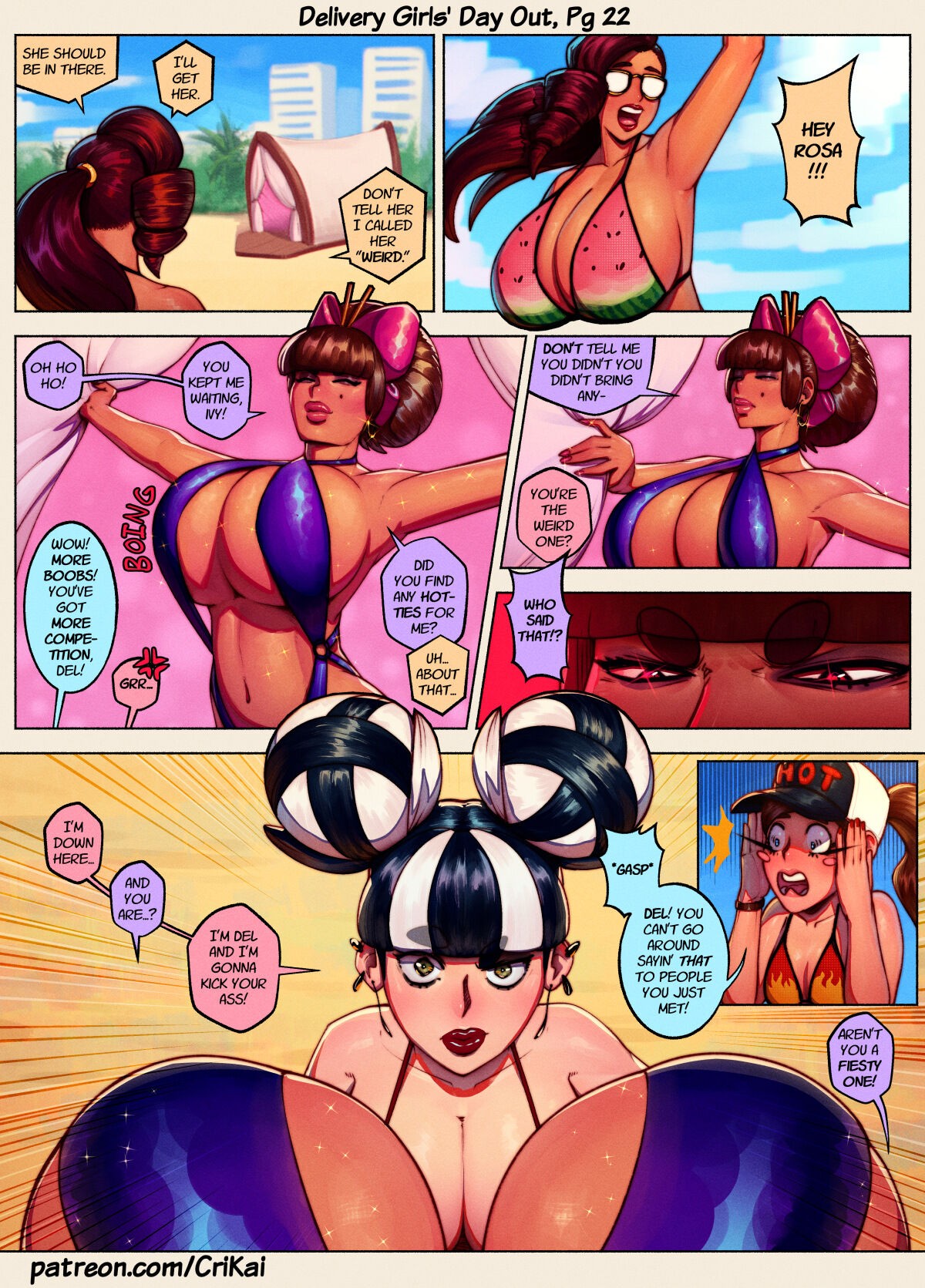 Delivery Girl’s Day Out Porn Comic english 28