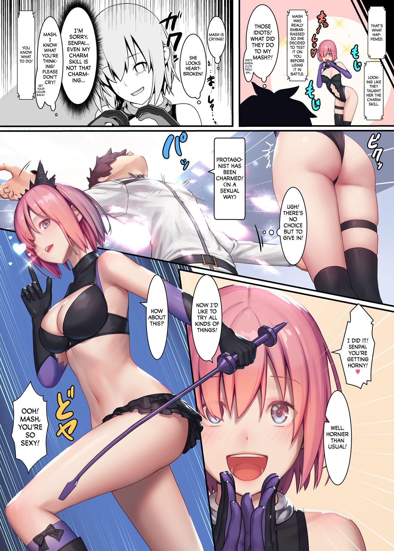 Fate/Gentle Order Part 4 ”Lily” Porn Comic english 05