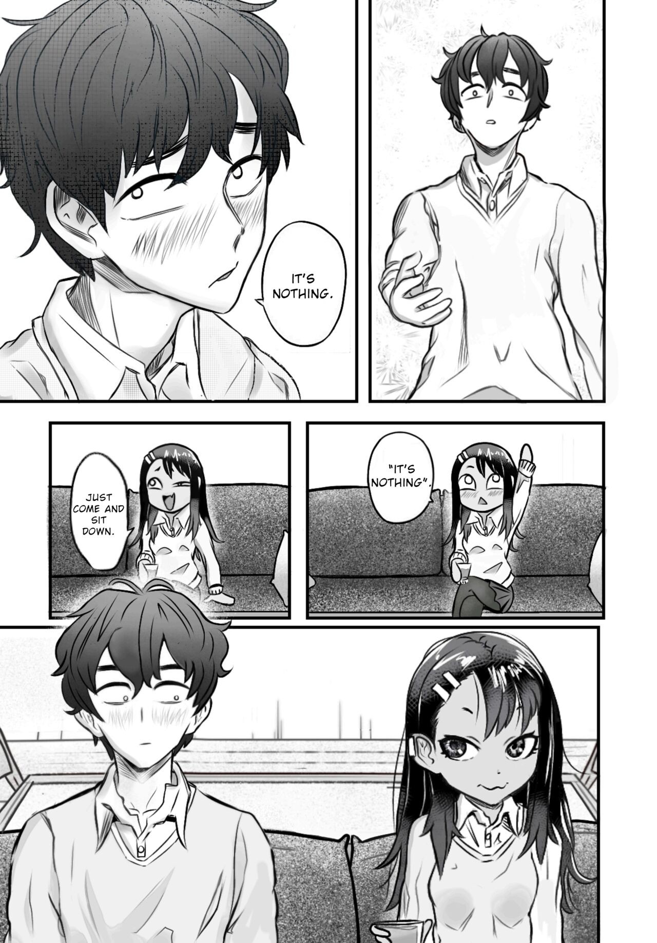 I Want One Night With You, Miss Nagatoro! Porn Comic english 09