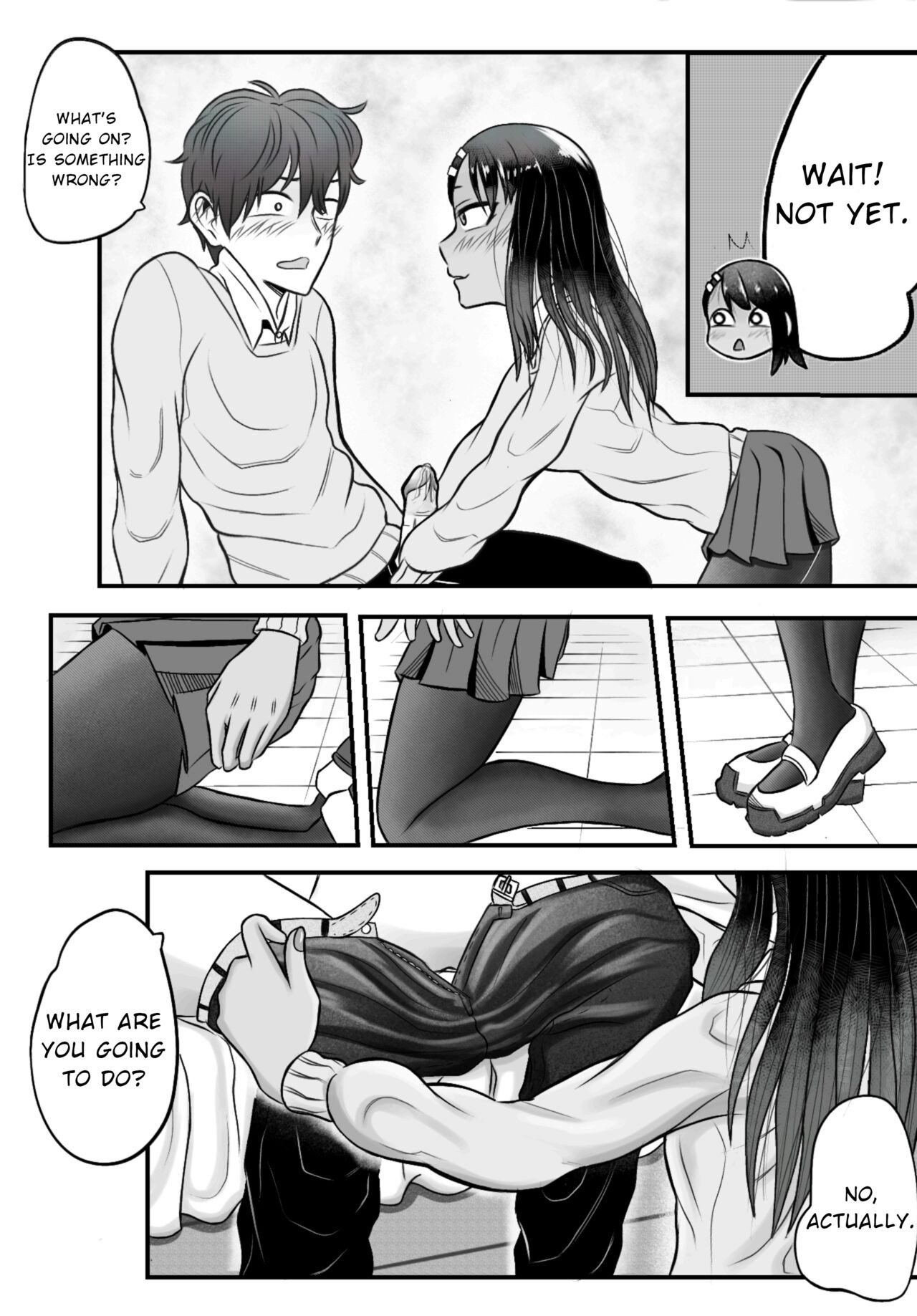 I Want One Night With You, Miss Nagatoro! Porn Comic english 43 - Porn Comic