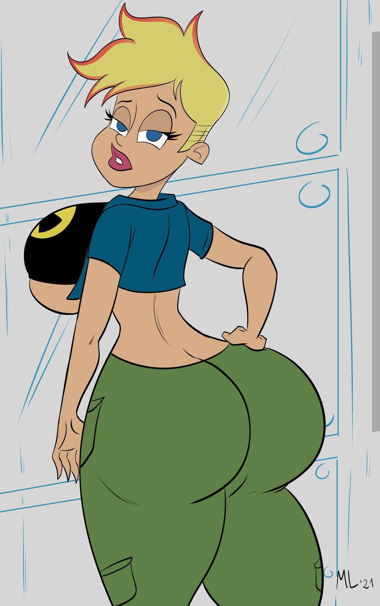 Johnny Test And The Puberty Potion Porn Comic english 18