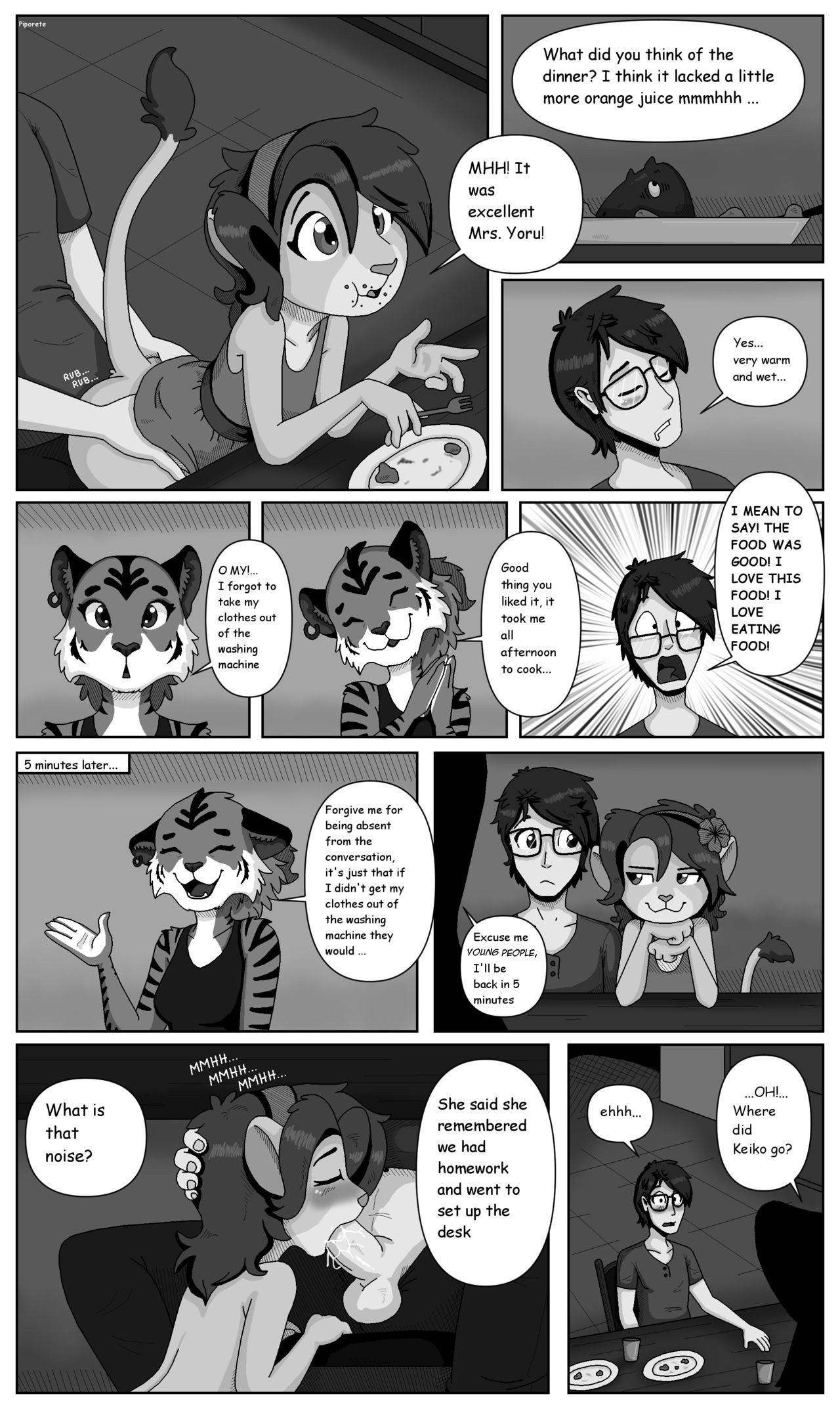 Keiko And Jin Part 1 And 3 Porn Comic english 08