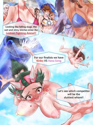 Lesbian Fighting Arena Tokkitsune Porn Comic english 03