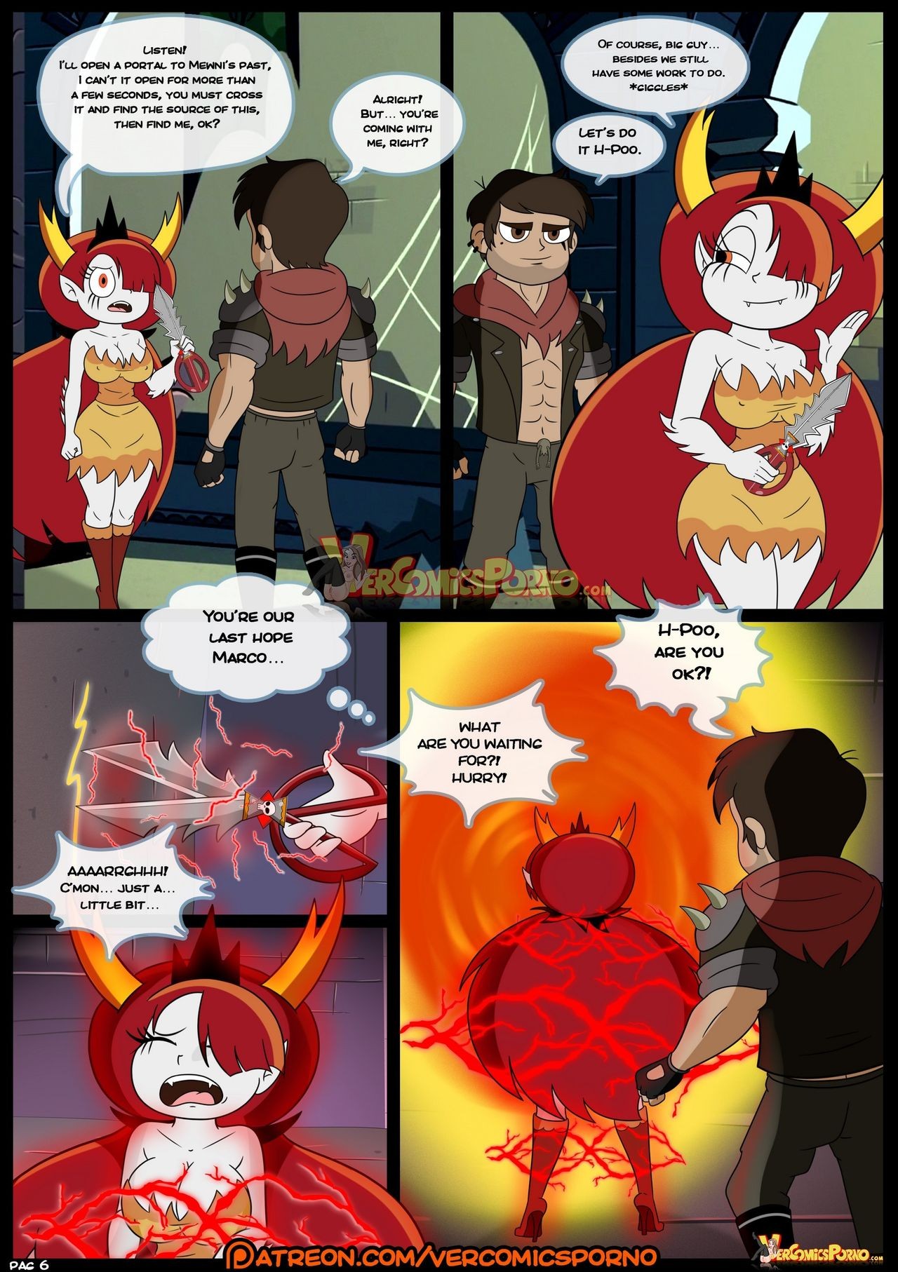 Marco vs The Forces Of Time Porn Comic english 07