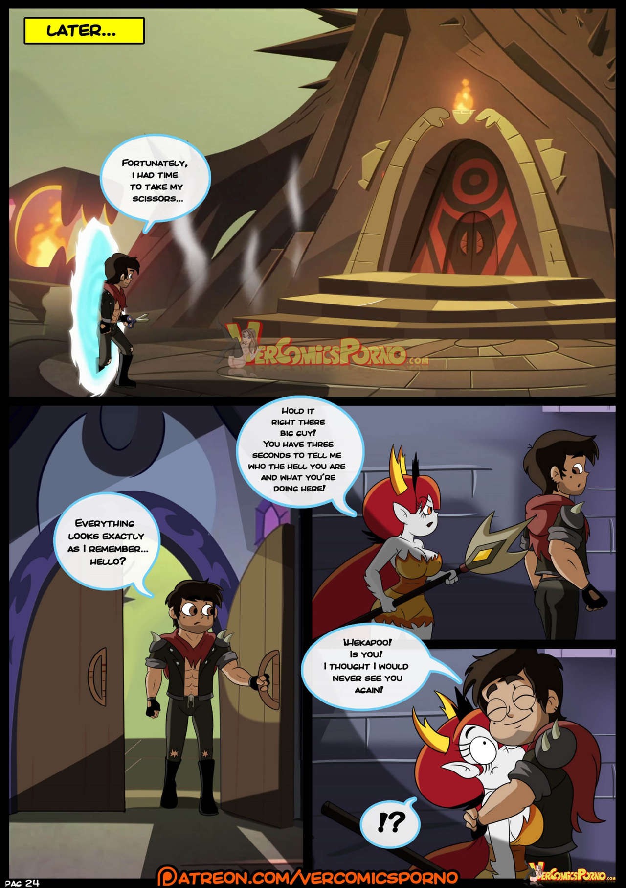 Marco vs The Forces Of Time Porn Comic english 25