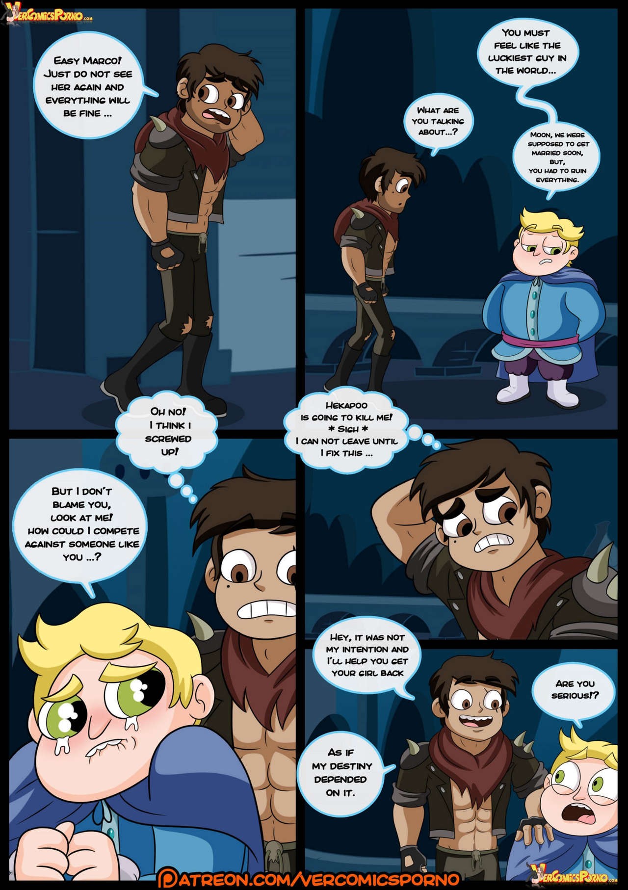 Marco vs The Forces Of Time Porn Comic english 29