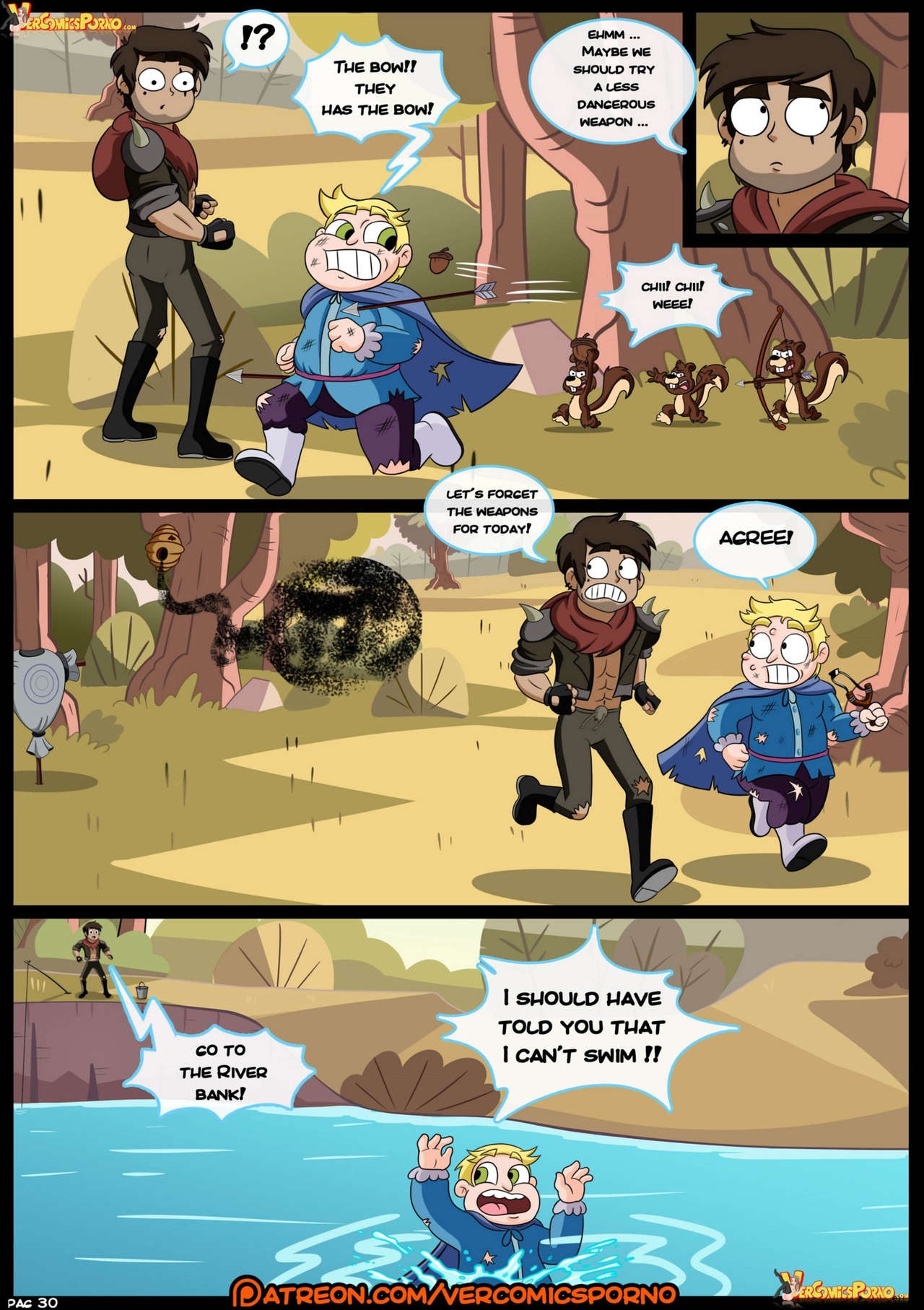 Marco vs The Forces Of Time Porn Comic english 31