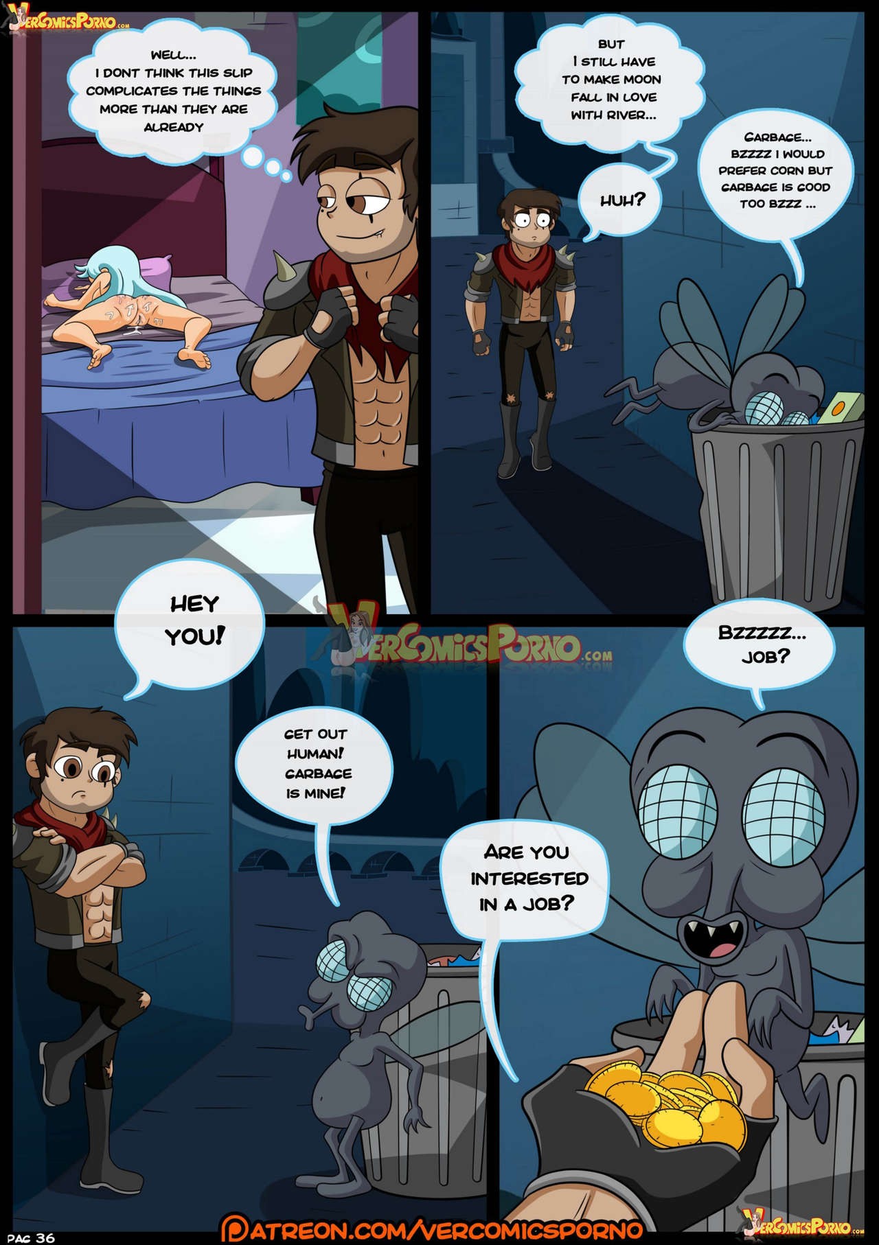 Marco vs The Forces Of Time Porn Comic english 37