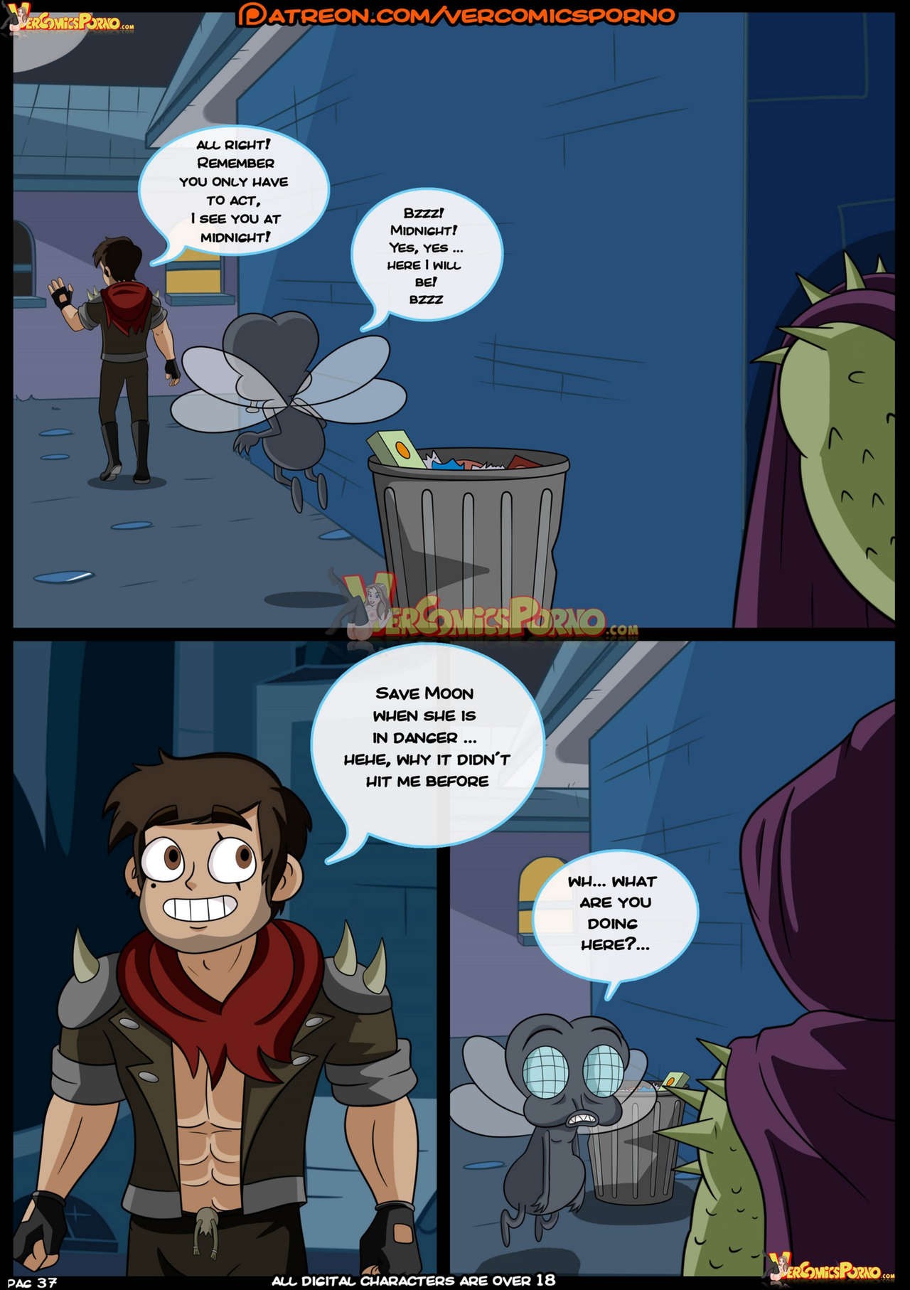 Marco vs The Forces Of Time Porn Comic english 38