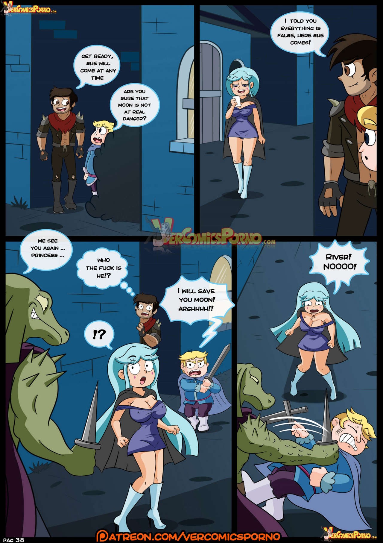Marco vs The Forces Of Time Porn Comic english 39