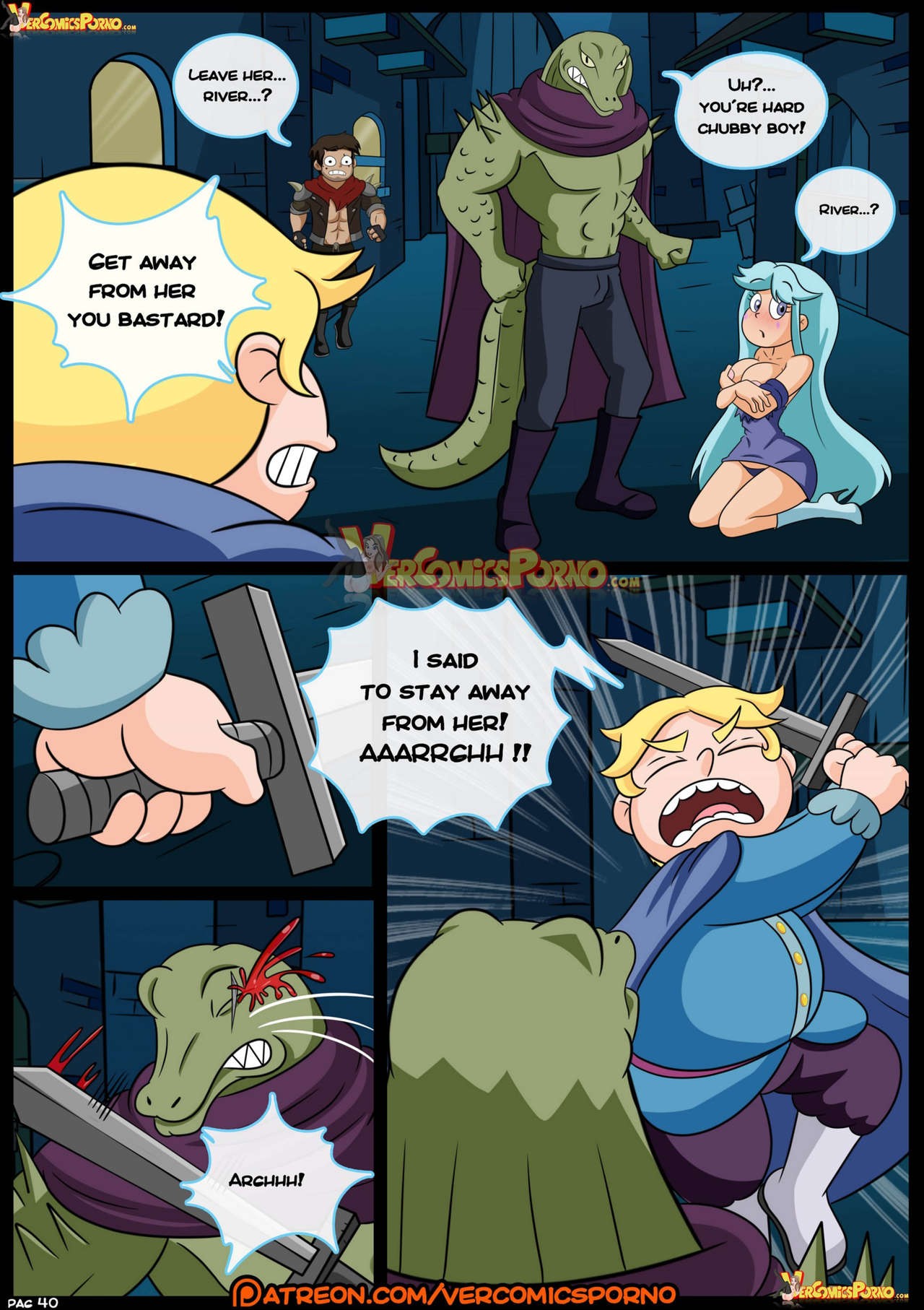 Marco vs The Forces Of Time Porn Comic english 41