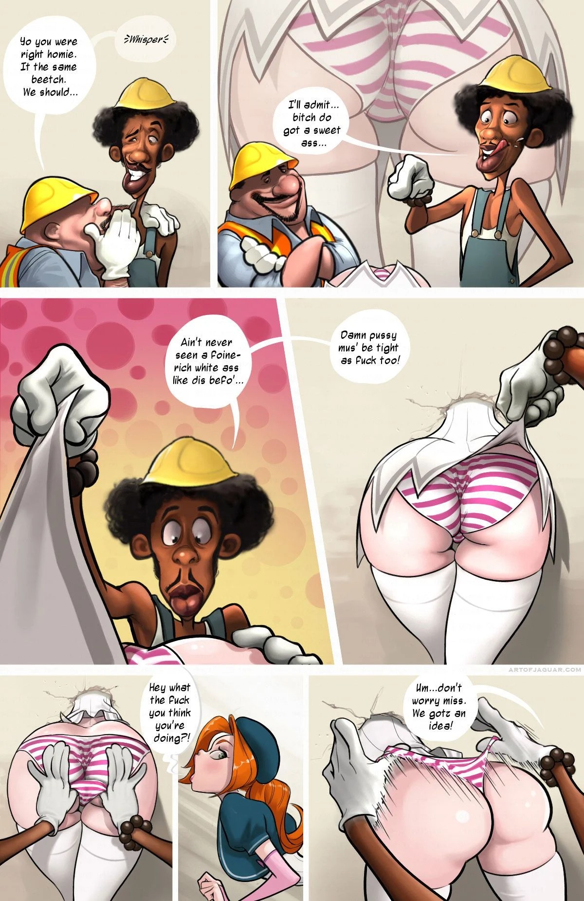 Rich bitch cartoon porn comic