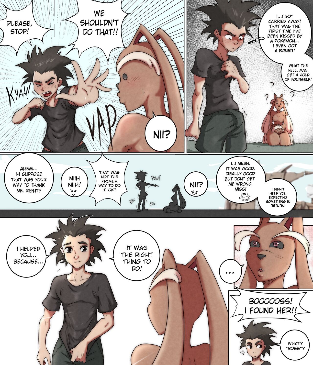 Pokemon Scarlet And Violet: A Boy And His Lopunny  Porn Comic english 18