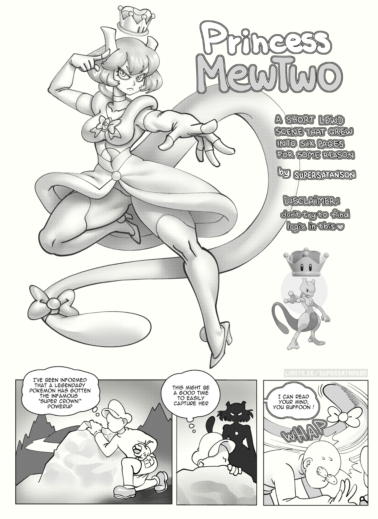 Princess Mewtwo  Porn Comic english 04