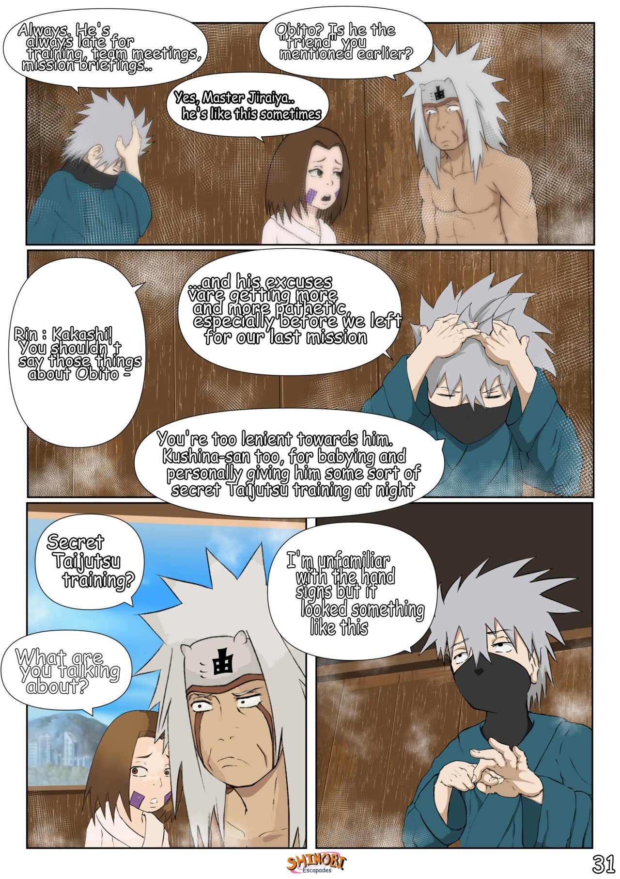 Shinobi Escapades Porn Comic english 32