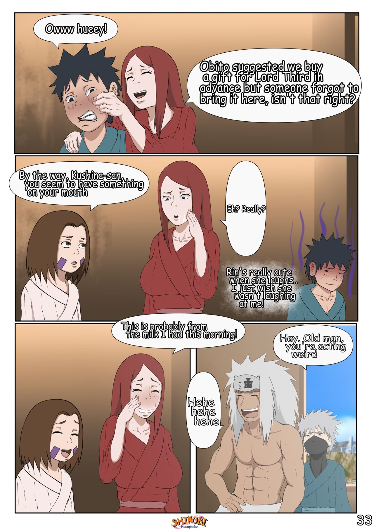 Shinobi Escapades Porn Comic english 34