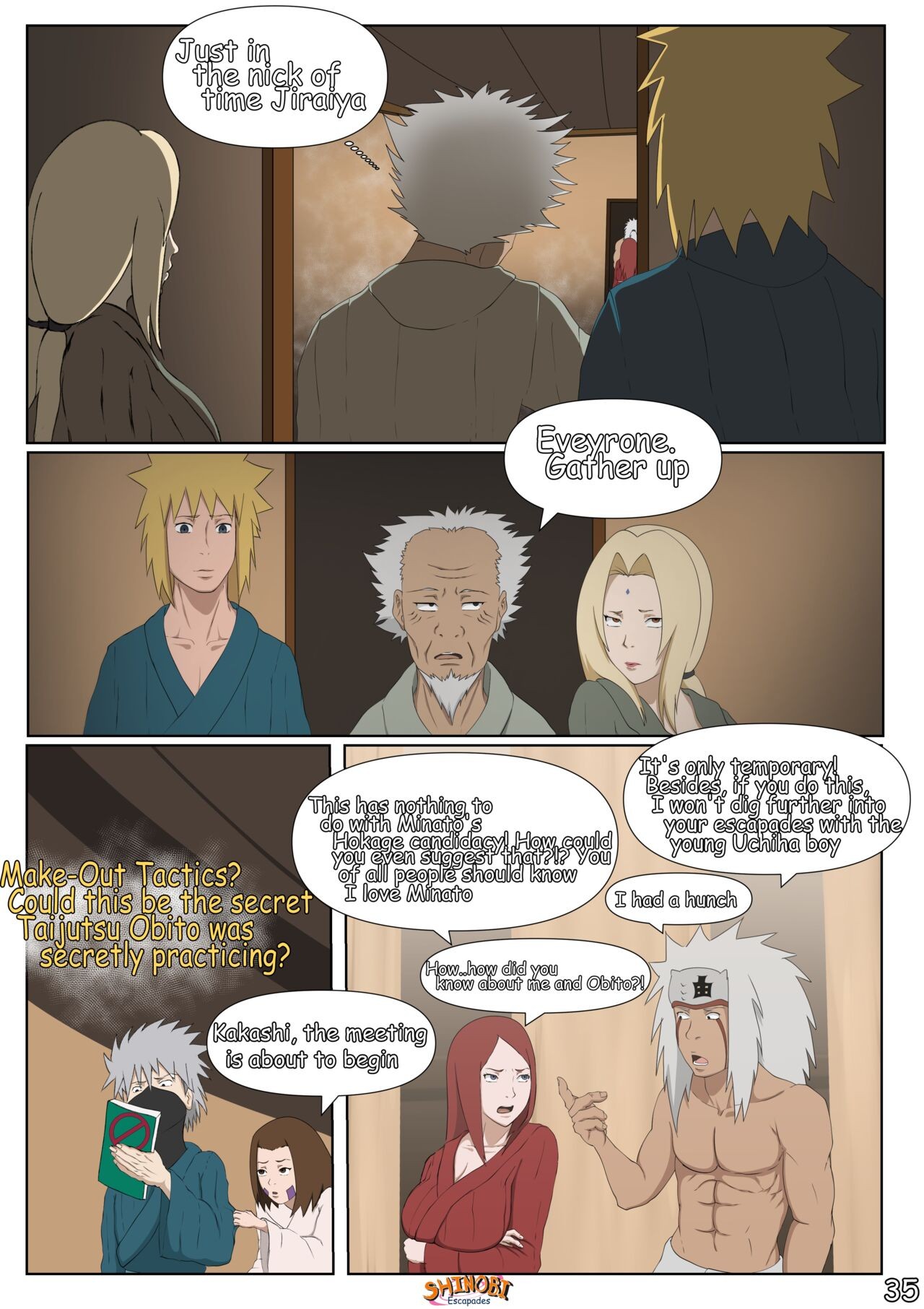 Shinobi Escapades Porn Comic english 36