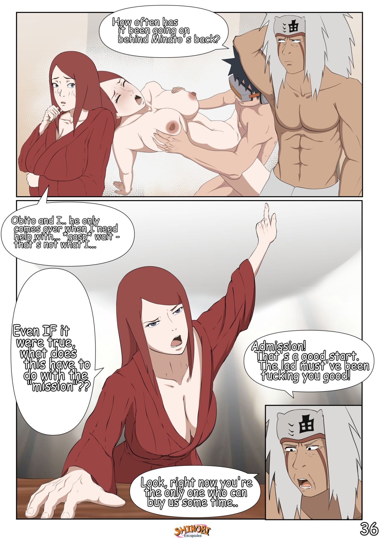 Shinobi Escapades Porn Comic english 37