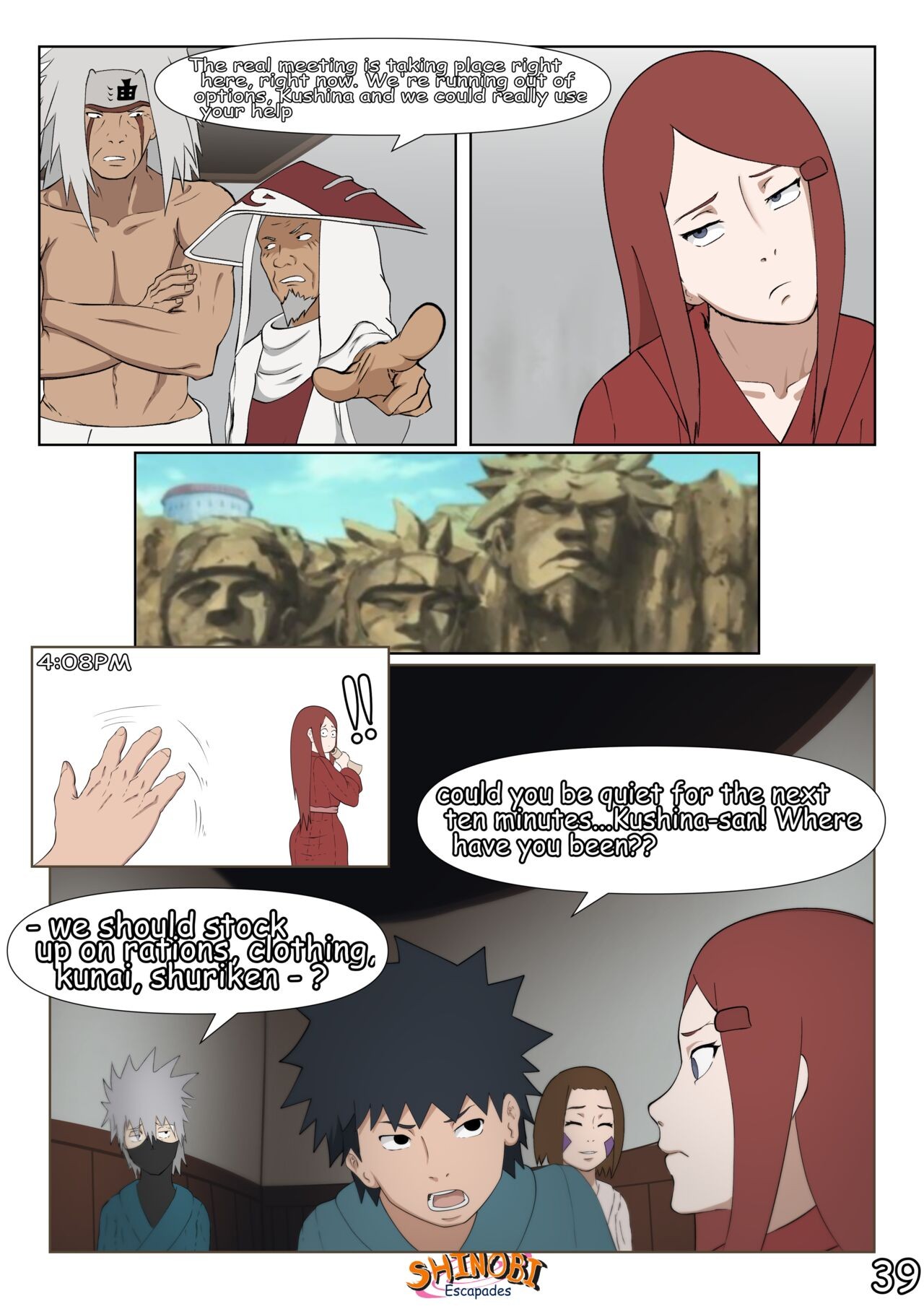 Shinobi Escapades Porn Comic english 40