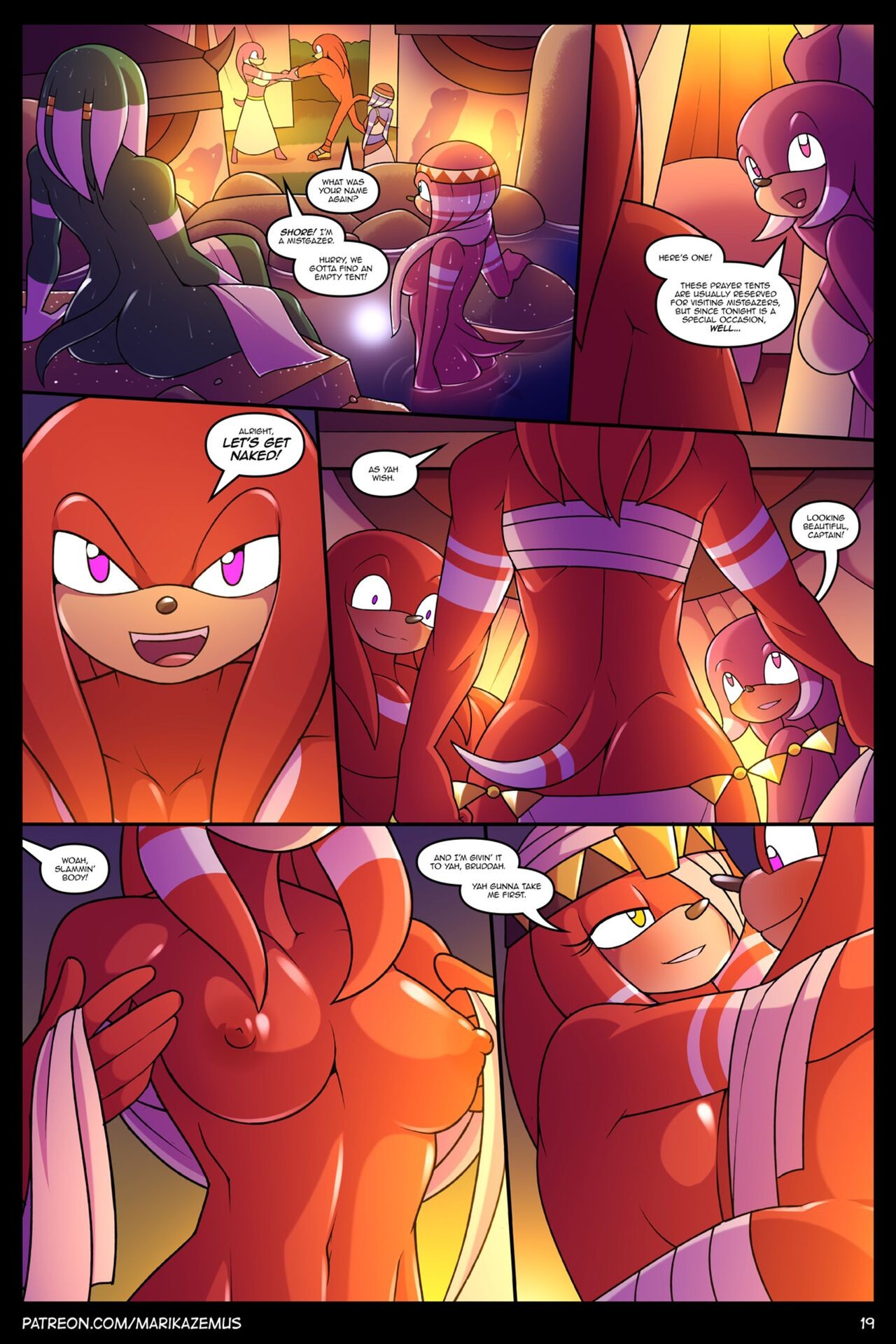 Sonic Boom: Echidna Nights Porn Comic english 19