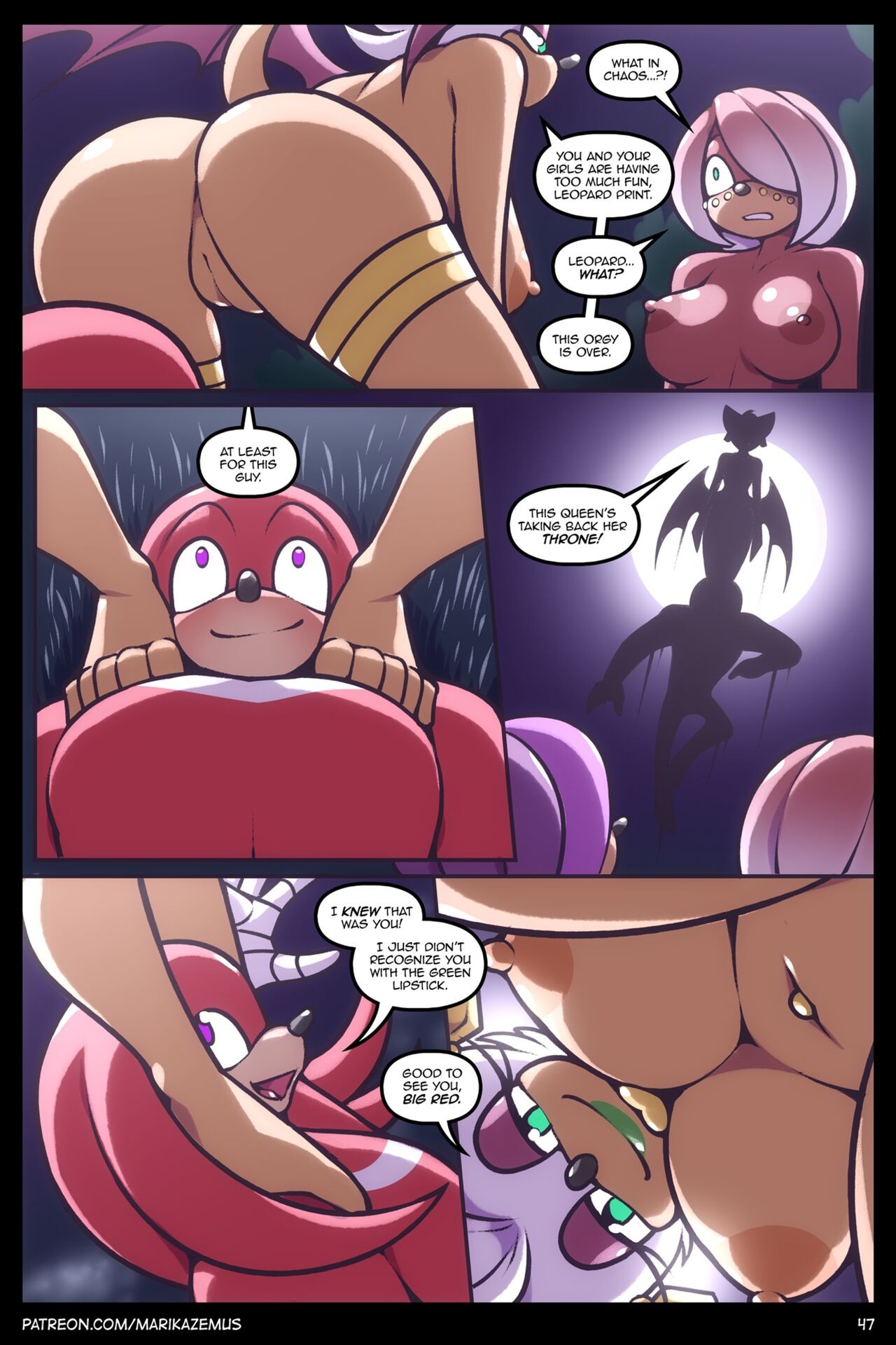 Sonic Boom: Echidna Nights Porn Comic english 47
