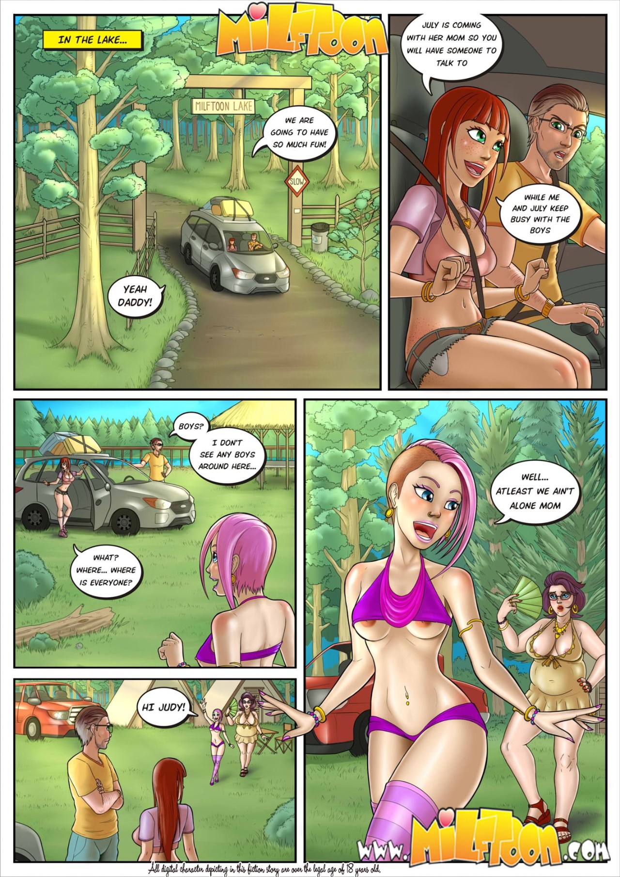 The Asschucks By MILFToon Part 2 Porn Comic english 01