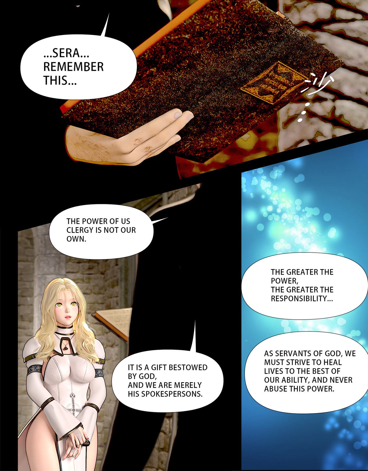 The Lily Praying For Light Part 2 Porn Comic english 02