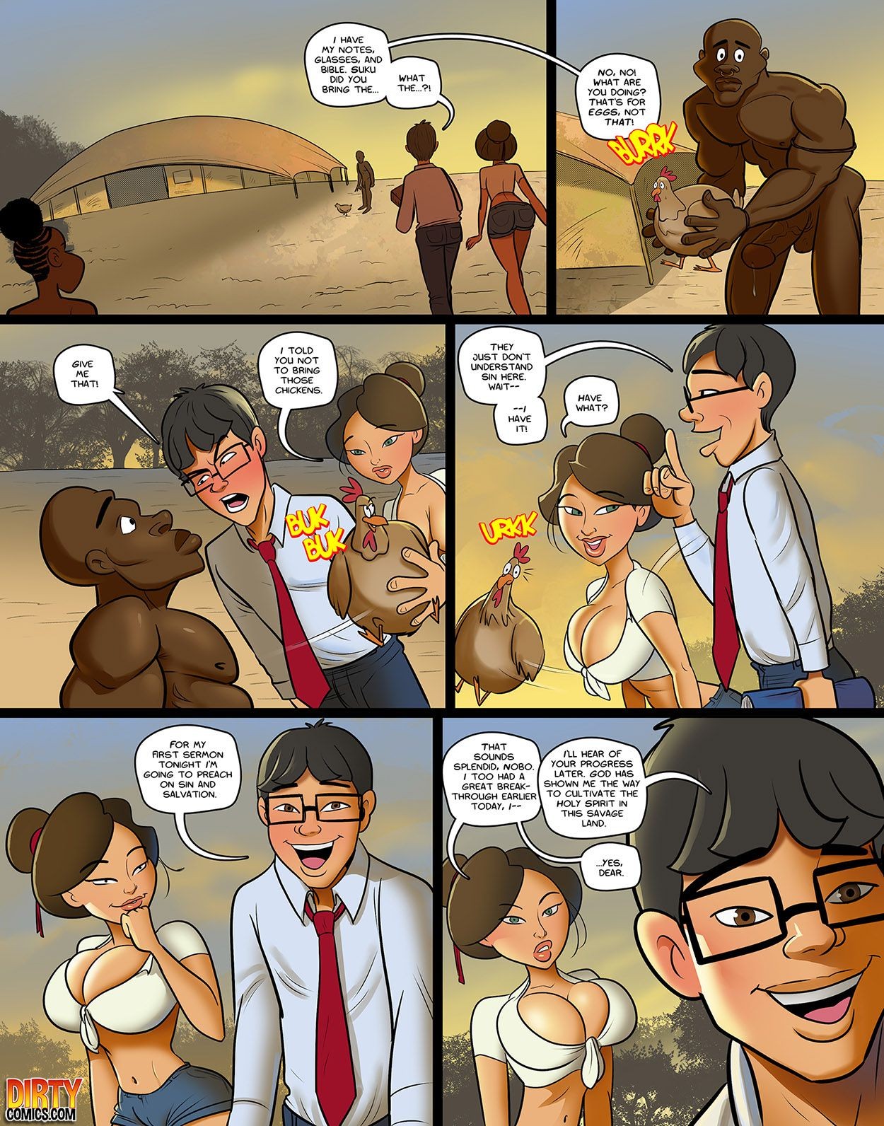 The Missionaries By Dirty Comics Porn Comic english 06