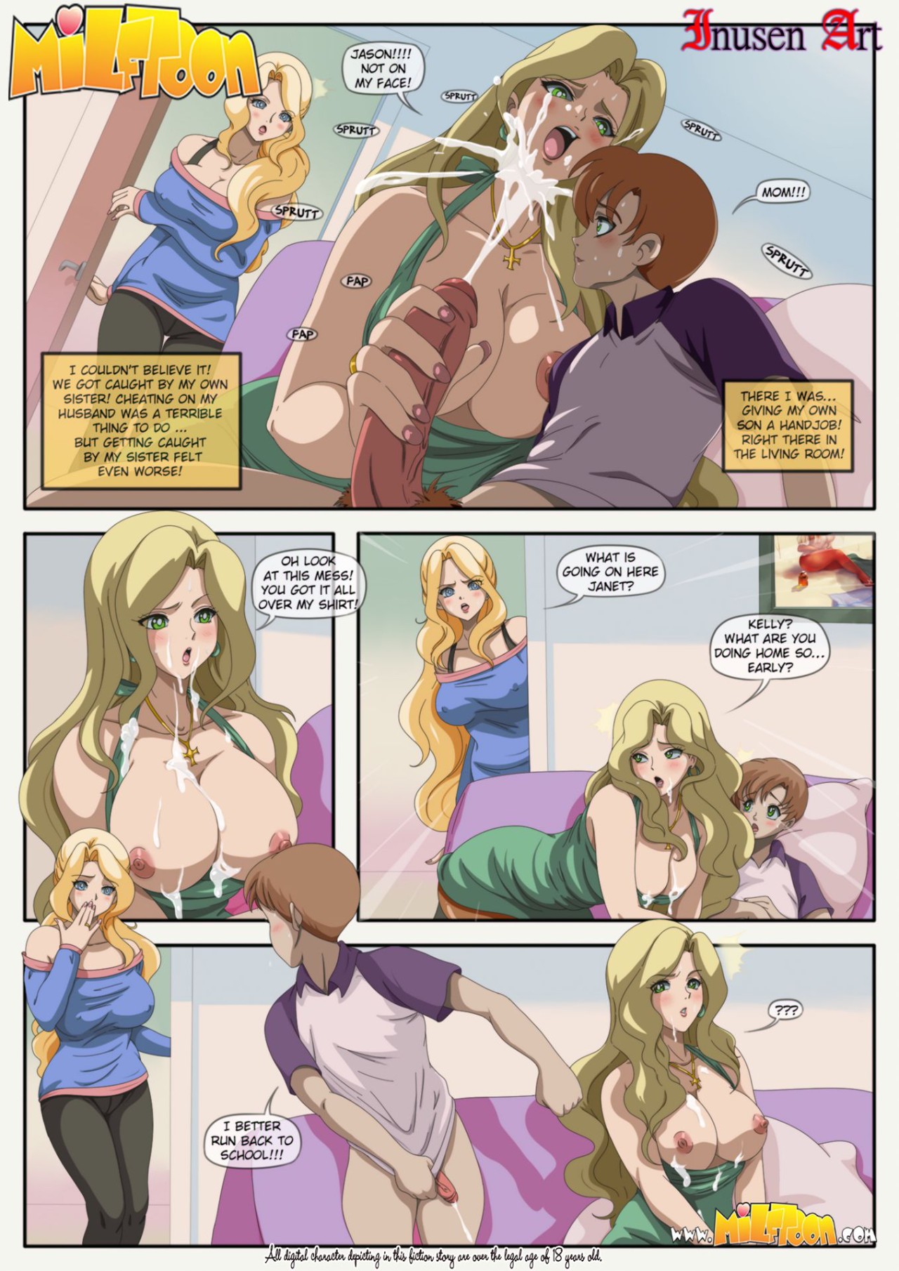 Urges By MILFToon Porn Comic english 01