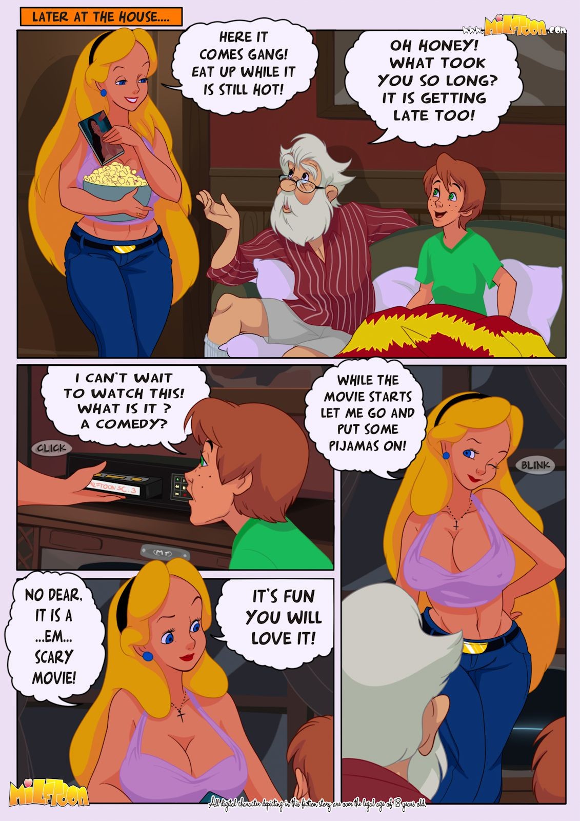 Who The Fuck Is Alice? Porn Comic english 03