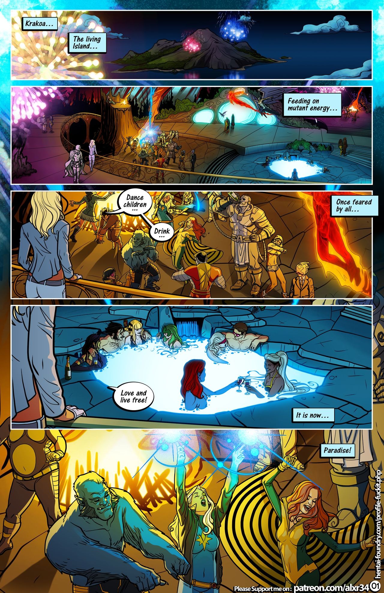 X-Men: Bacchanalia Porn Comic english 03
