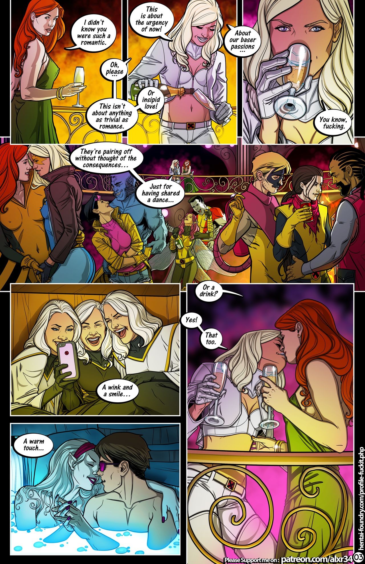 X-Men: Bacchanalia Porn Comic english 05