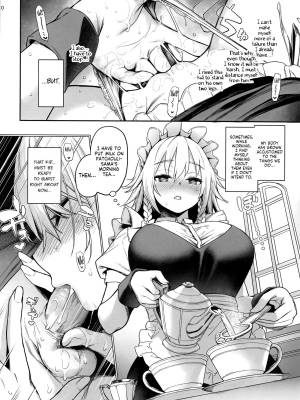 Anmitsu Touhou The After Part 3: Please Manage My Ejaculations, Sakuya-san! Porn Comic english 10
