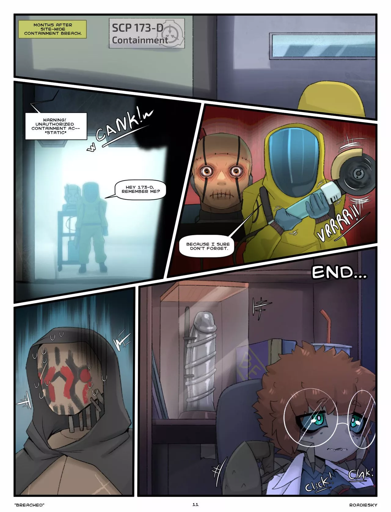 Breached By RoadieSky Porn Comic english 11 - Porn Comic