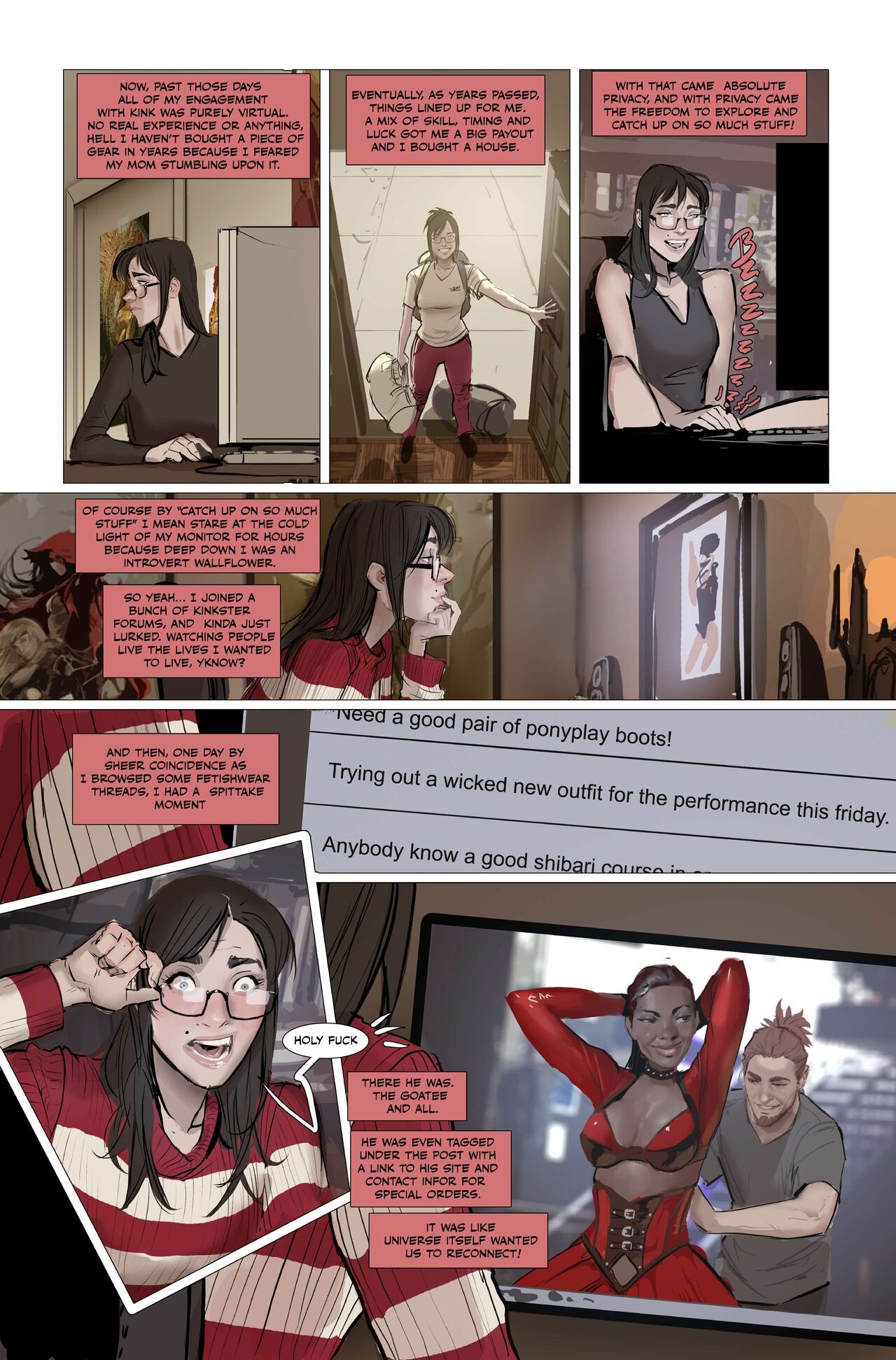 Crimson after Hours Porn Comic english 58