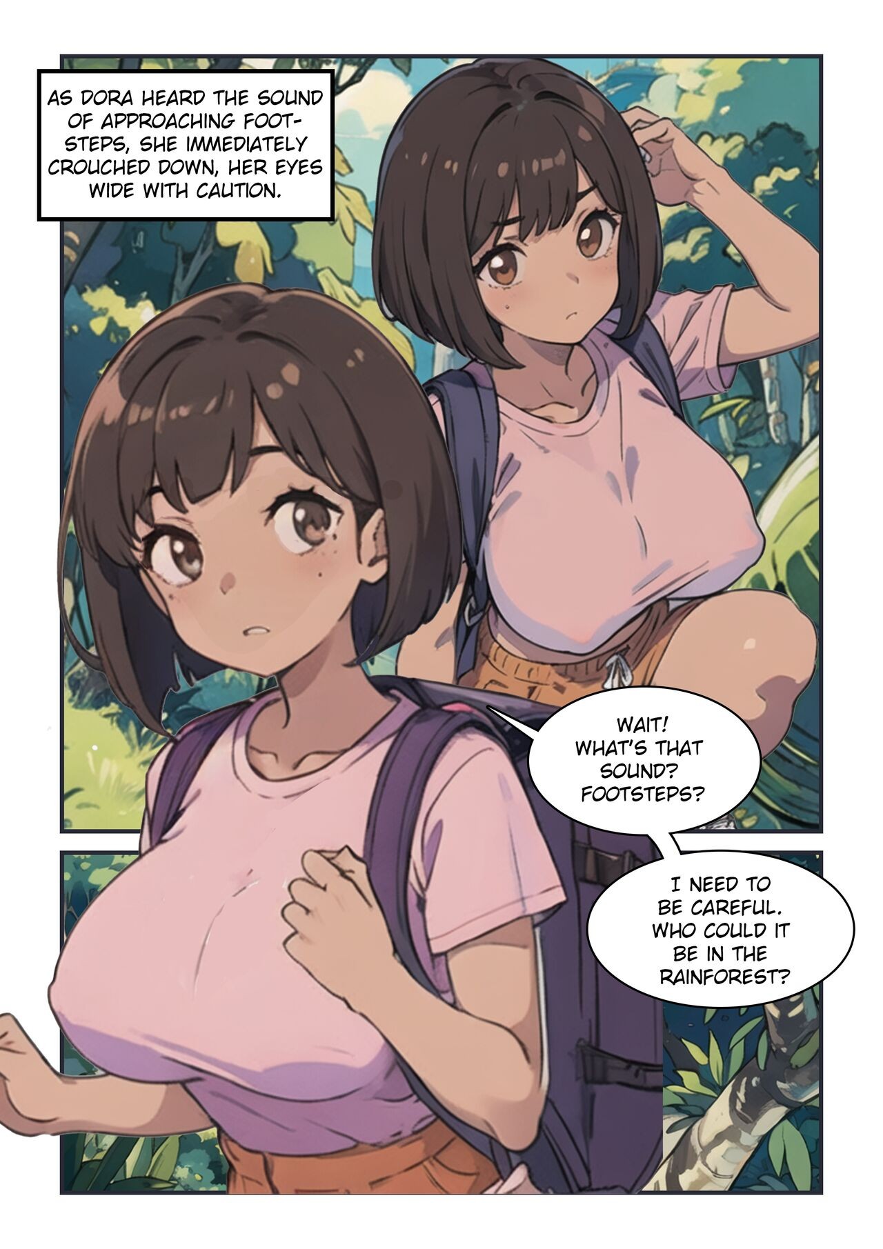 Dora In The Rainforest Porn Comic english 02